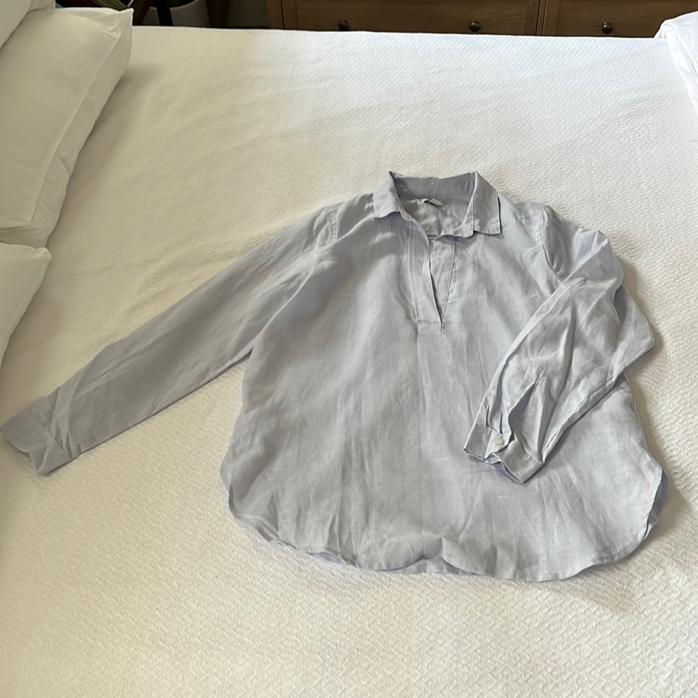 J Crew linen tunic